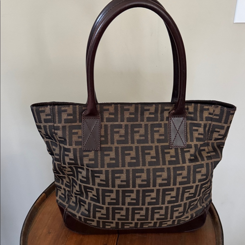 Fendi Zucca Monogram Shoulder Bag - Picture 12 of 17